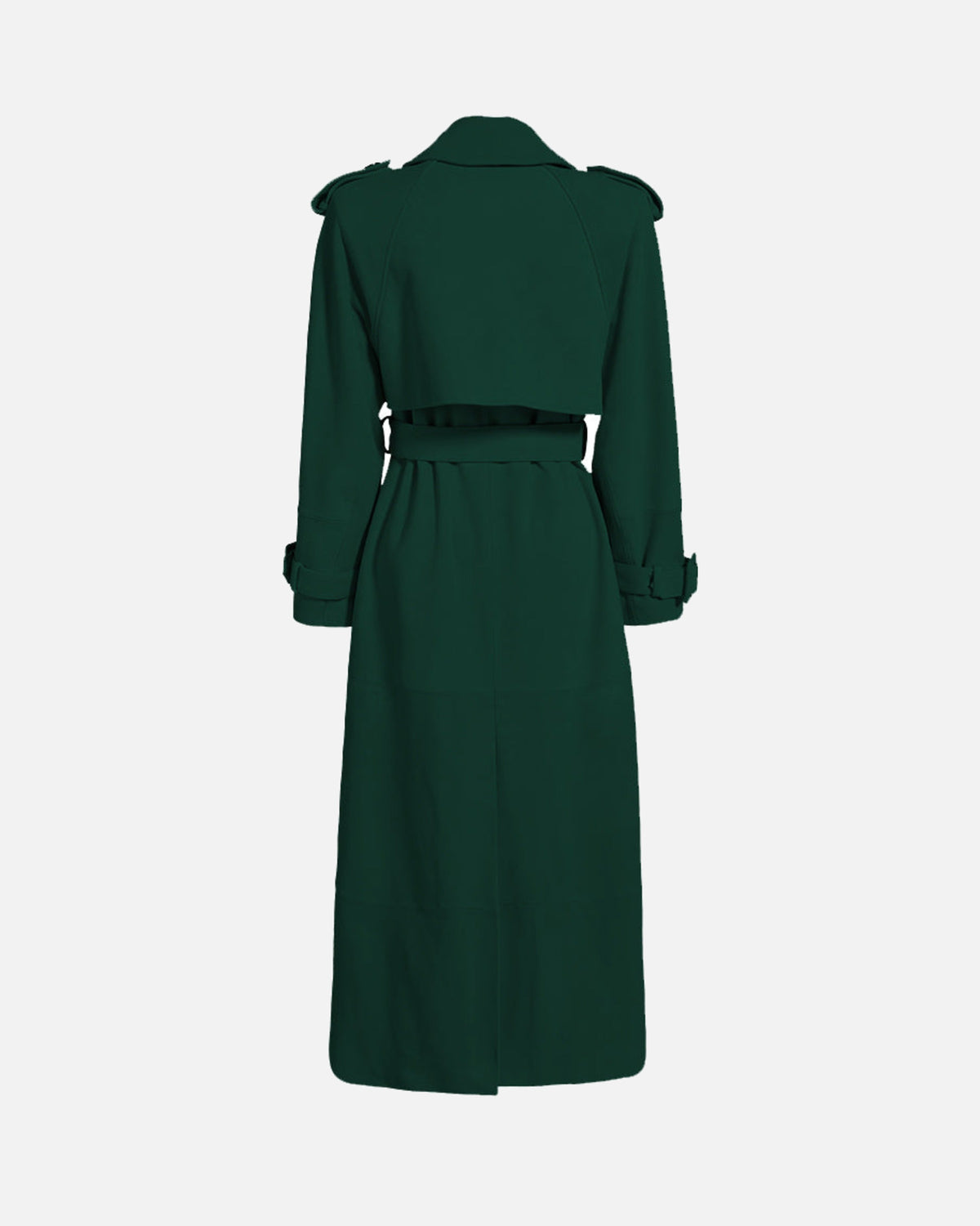 Madison Suede Trench Coat