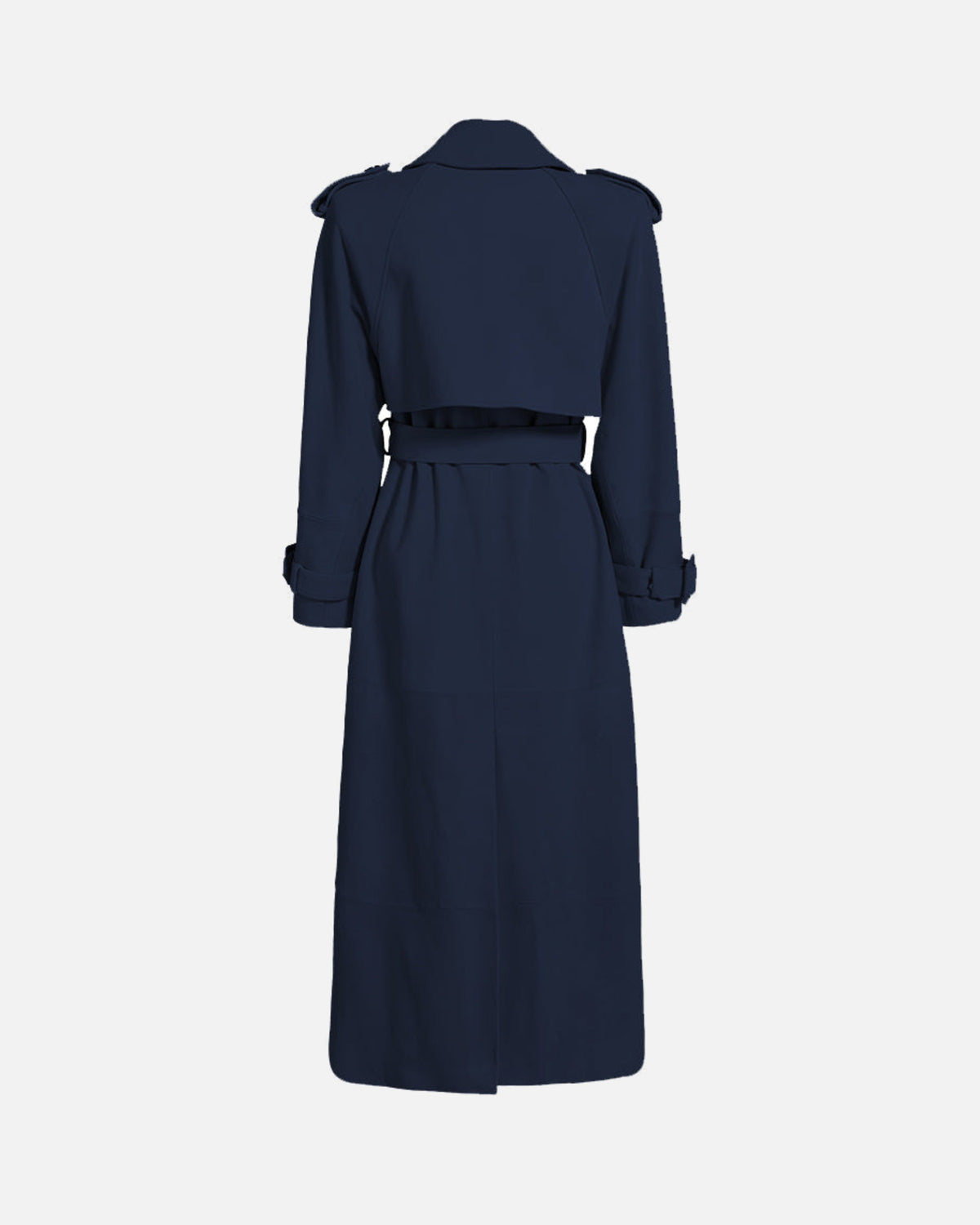 Madison Suede Trench Coat