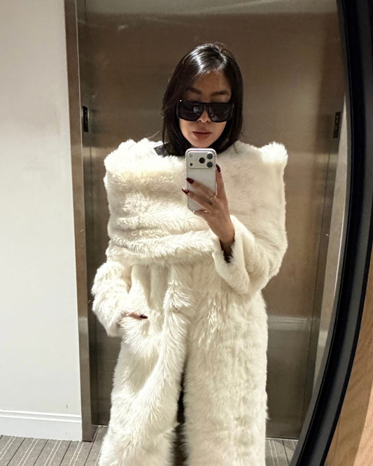 Mia Shearling Scarf