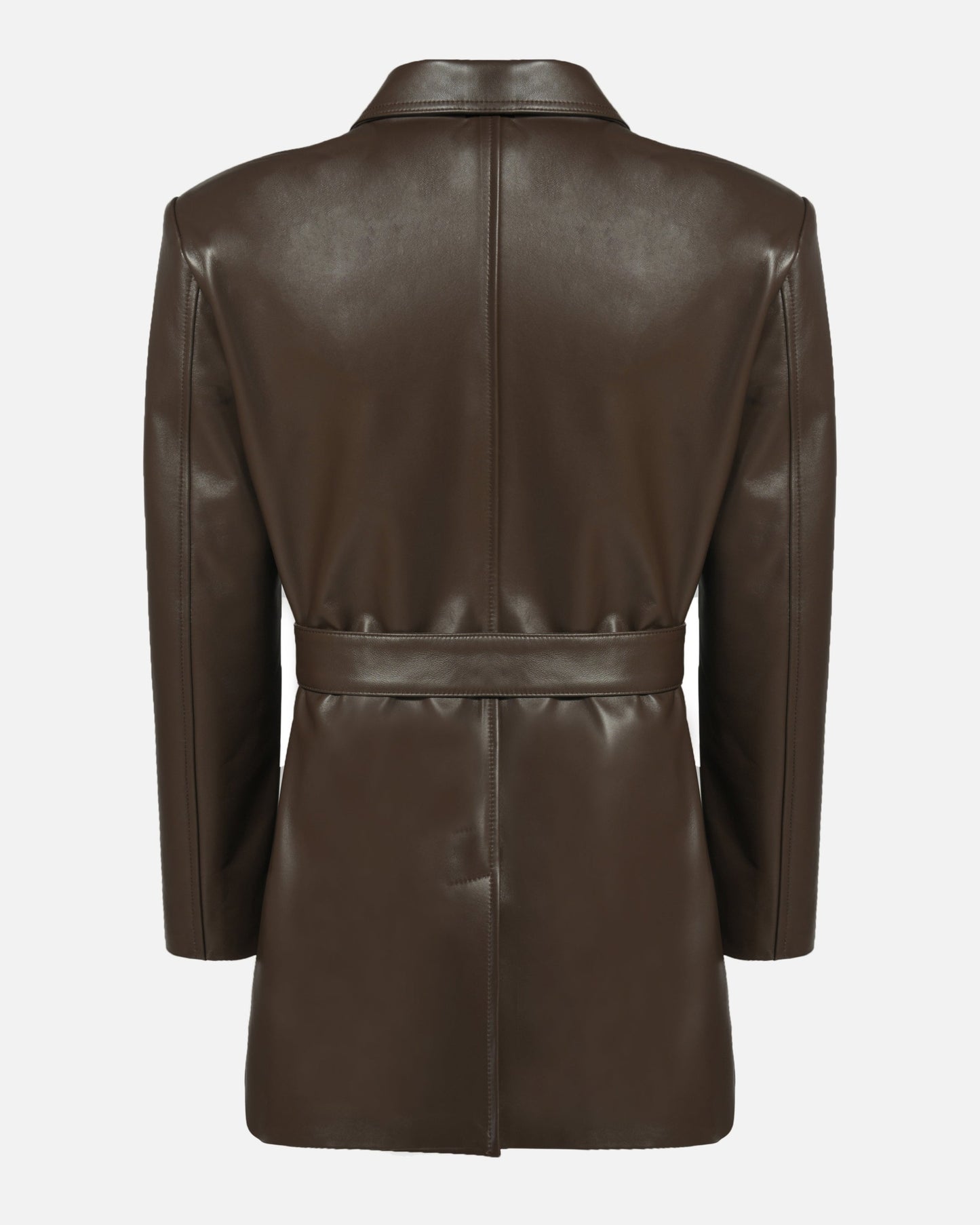 Mindy Midi Leather Jacket