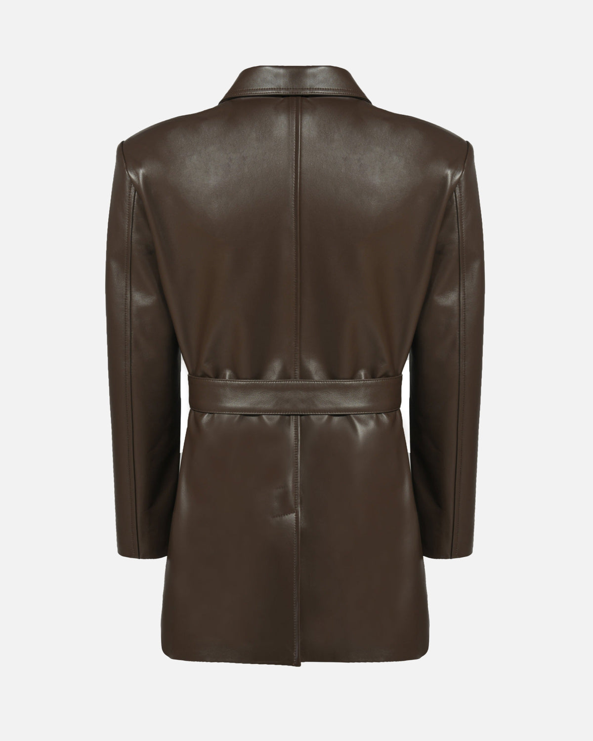 Mindy Midi Leather Jacket