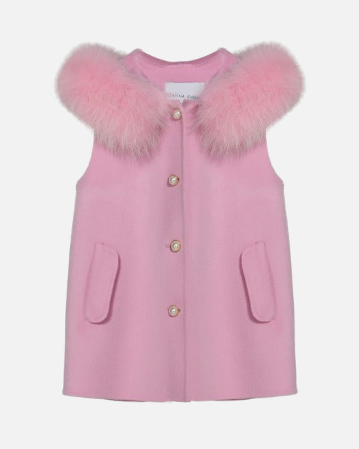 Mini Eleanor Hooded Cashmere Vest