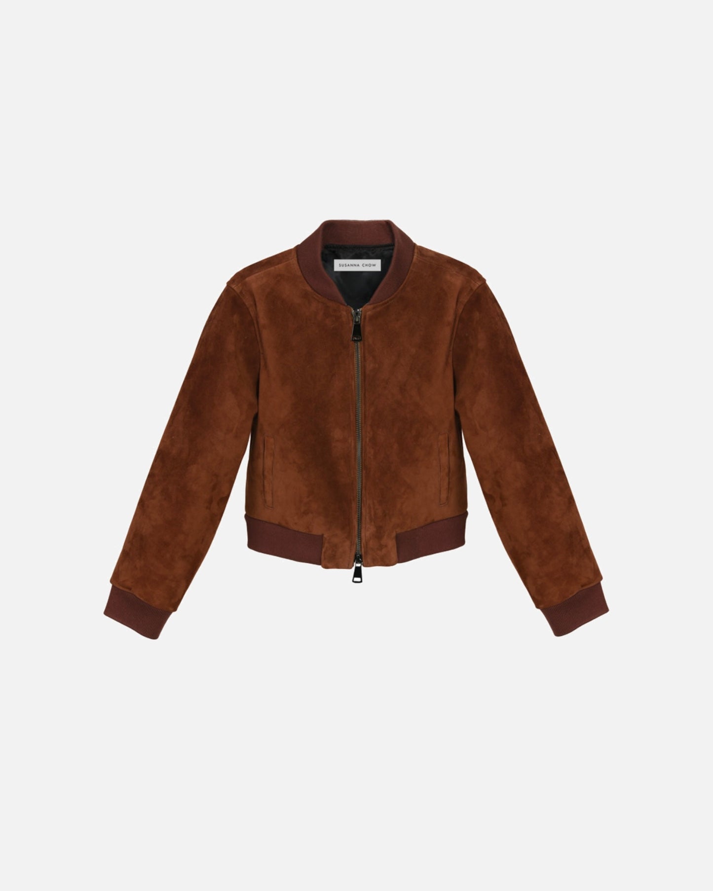Mini Constance Suede Bomber Jacket