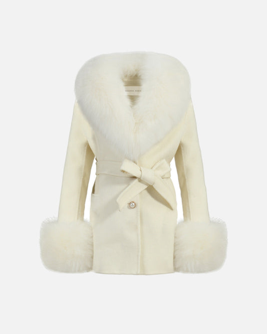 Mini Jojo Cashmere Shearling Coat