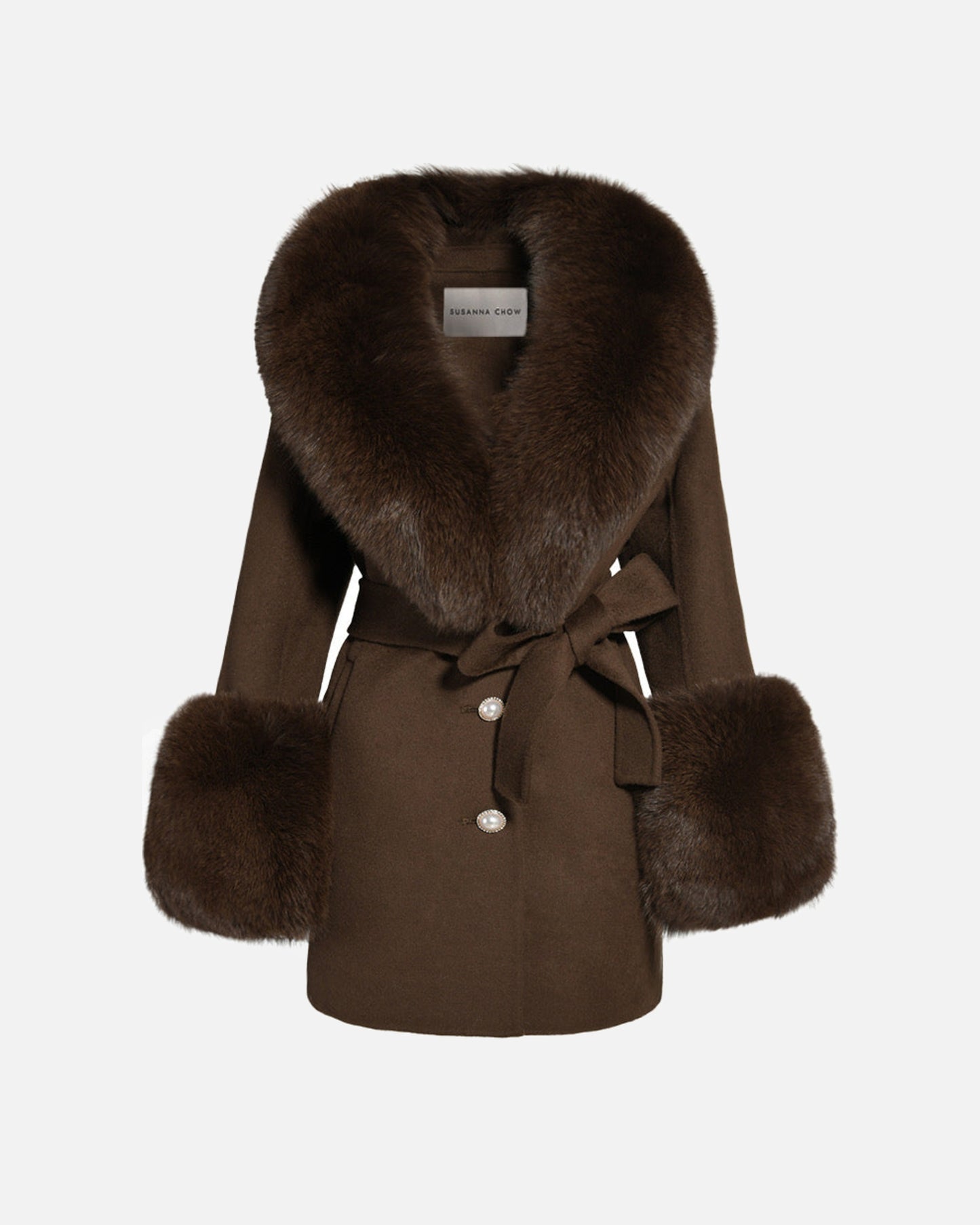 Mini Jojo Cashmere Shearling Coat