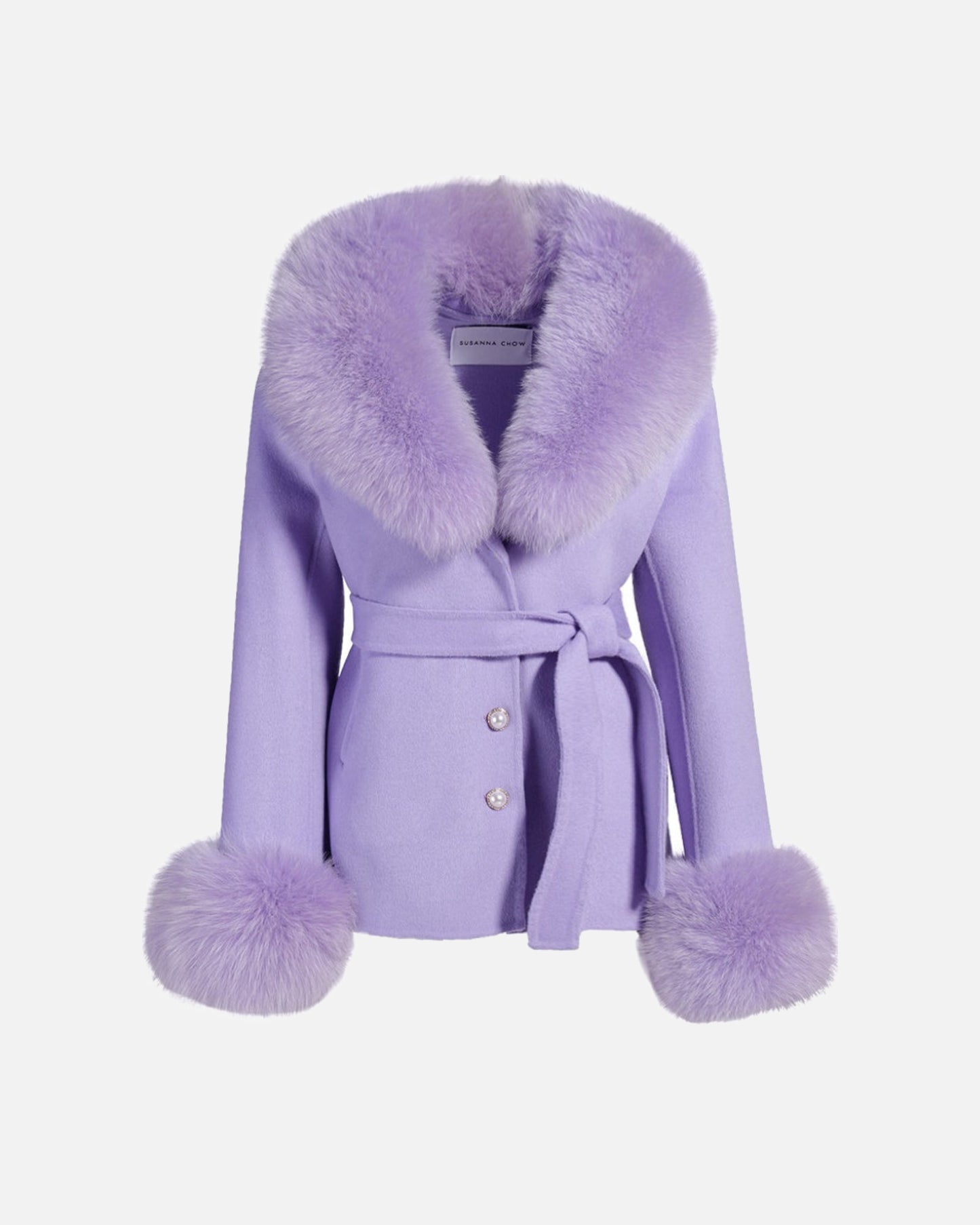 Mini Jojo Cashmere Shearling Coat