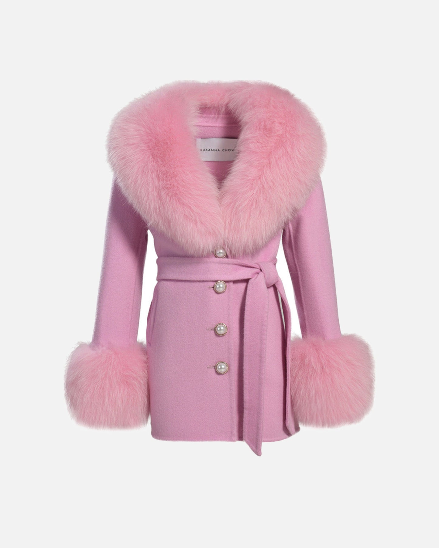 Mini Jojo Cashmere Shearling Coat