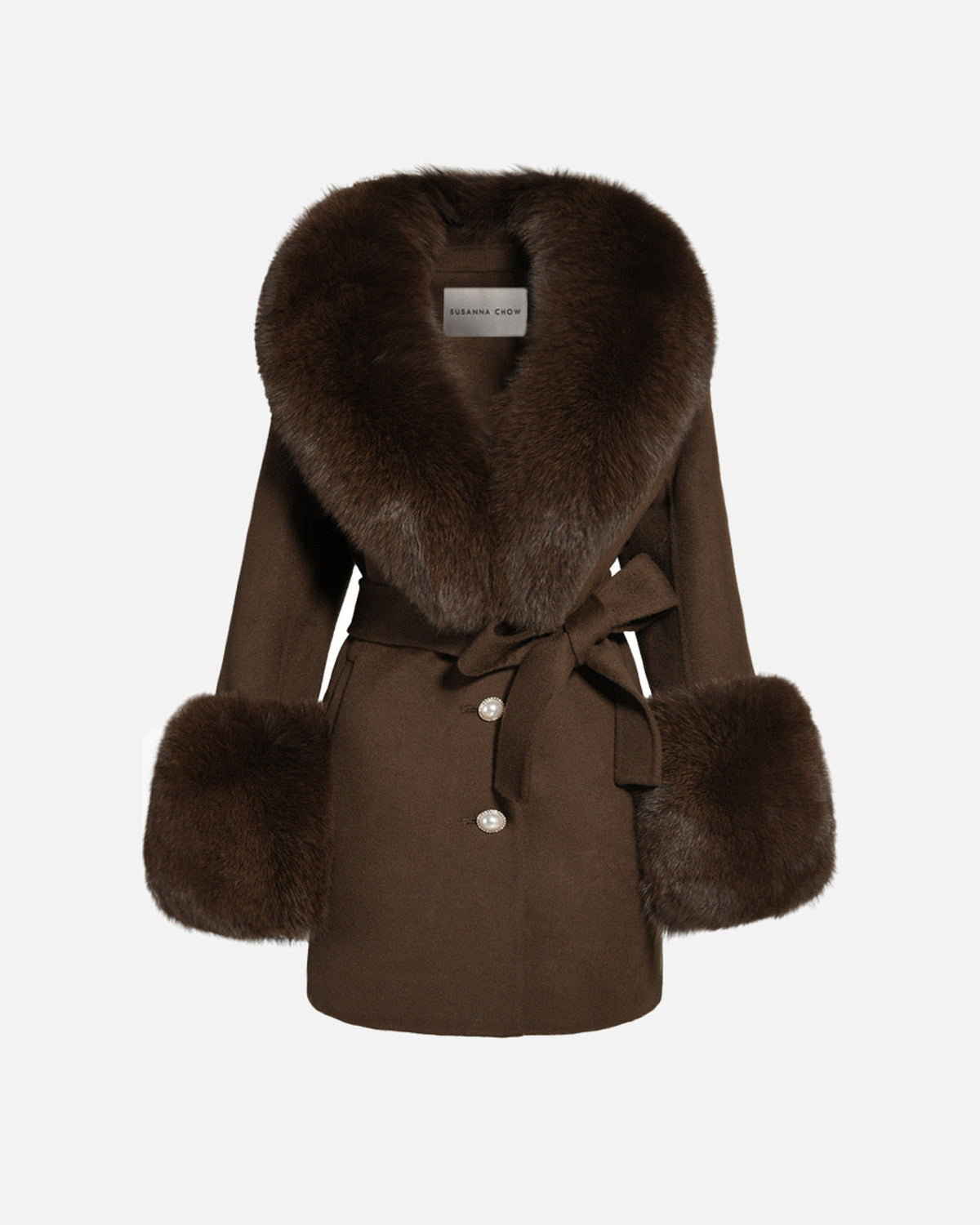 Mini Jojo Cashmere Shearling Coat