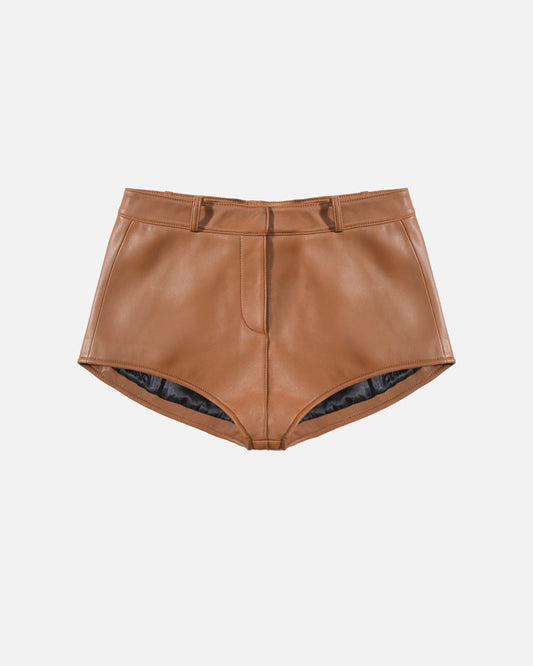 Naomi Leather Shorts