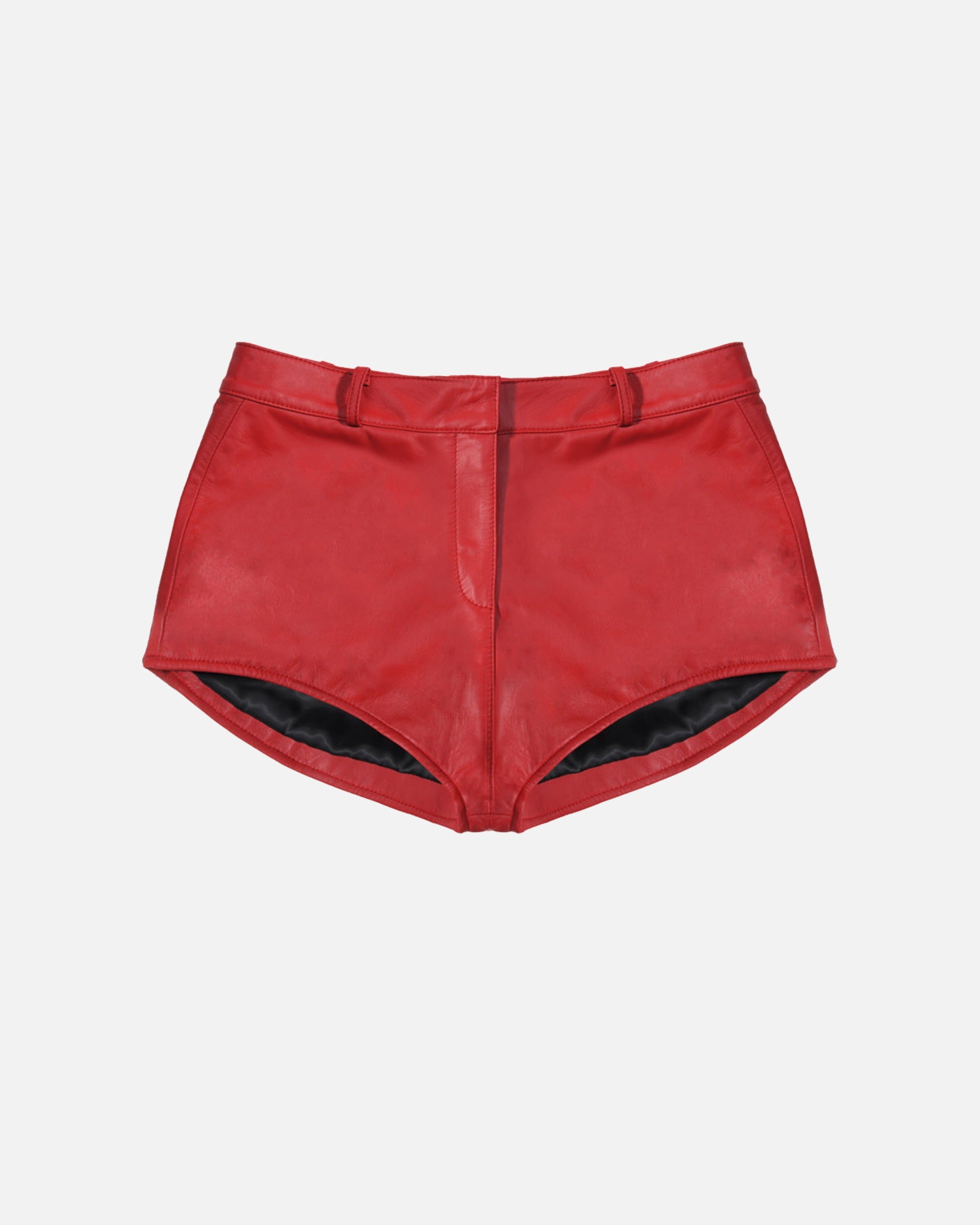 Naomi Leather Shorts – SUSANNA CHOW