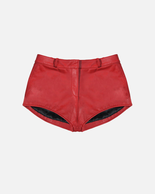 Naomi Leather Shorts