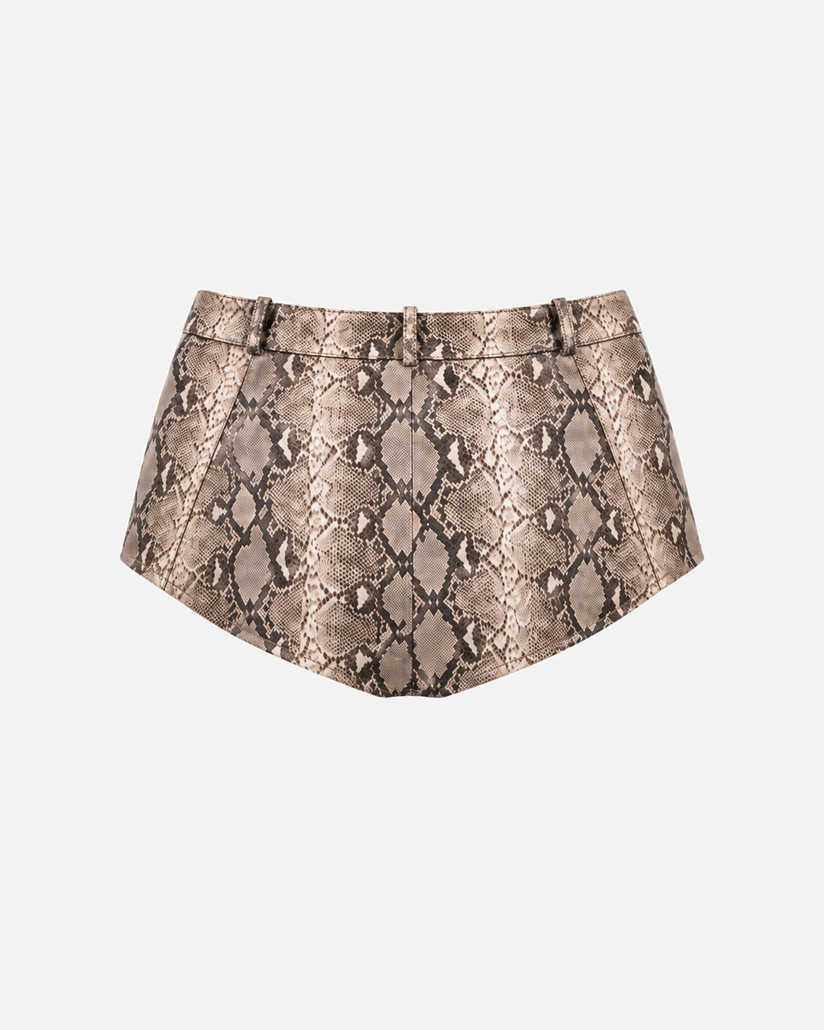 Naomi Python Micro Shorts in Python, back