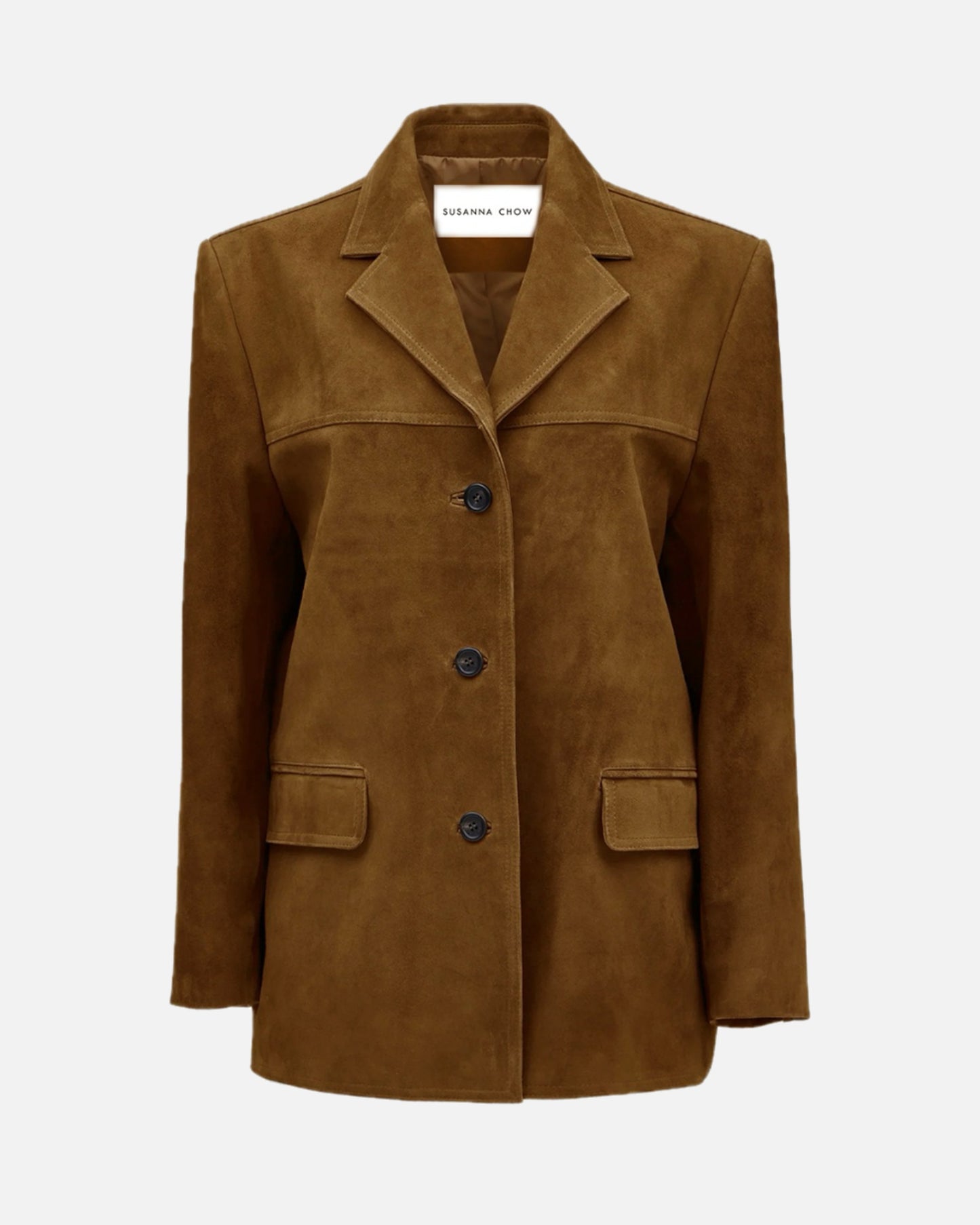 Phoebe Suede Blazer