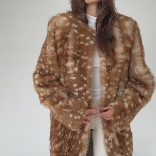 Mia Bambi Shearling Coat, video