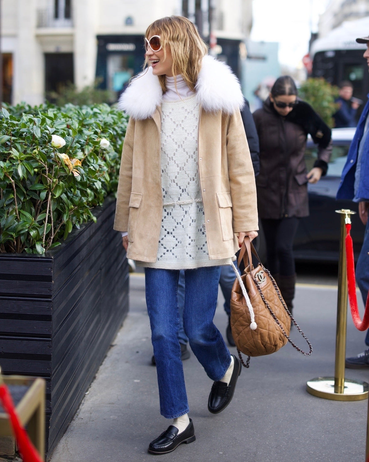 Raegan Suede Field Jacket