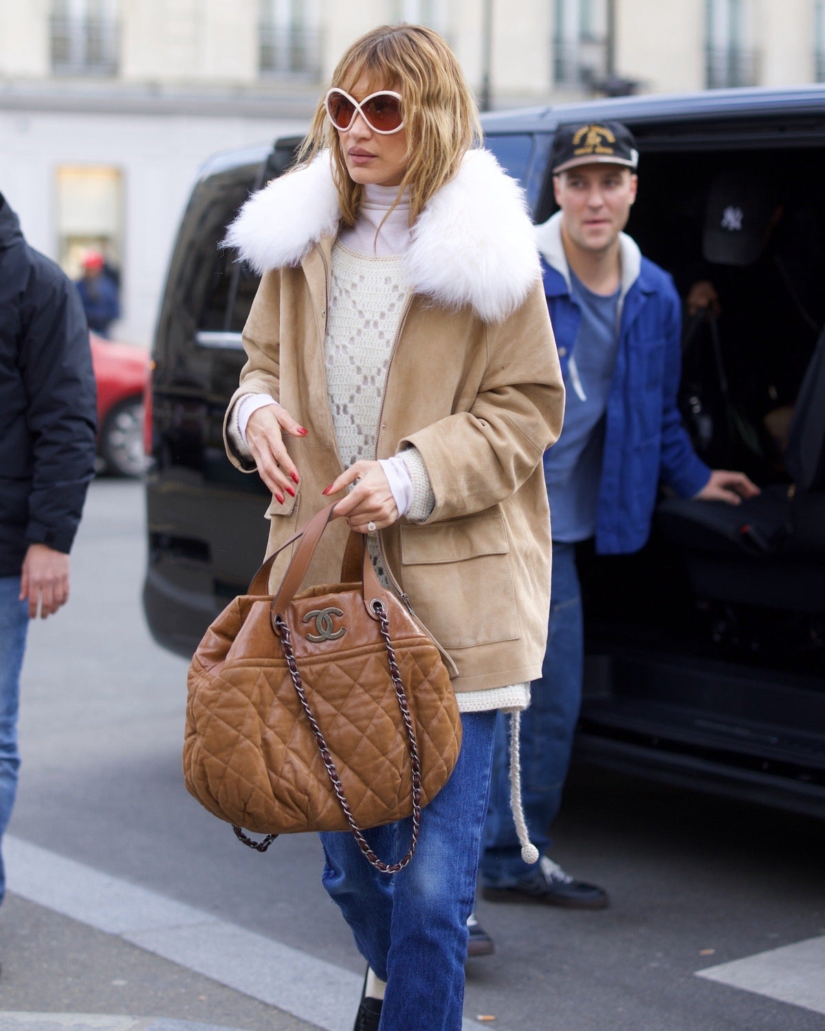 Raegan Suede Field Jacket