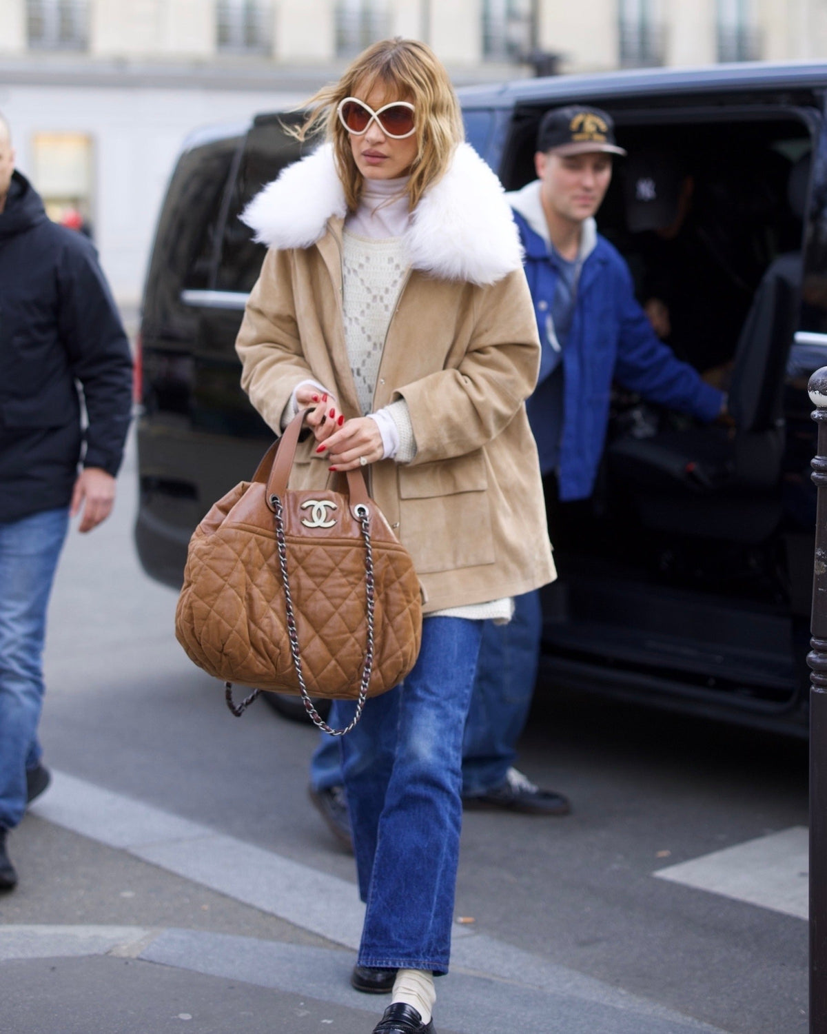 Raegan Suede Field Jacket