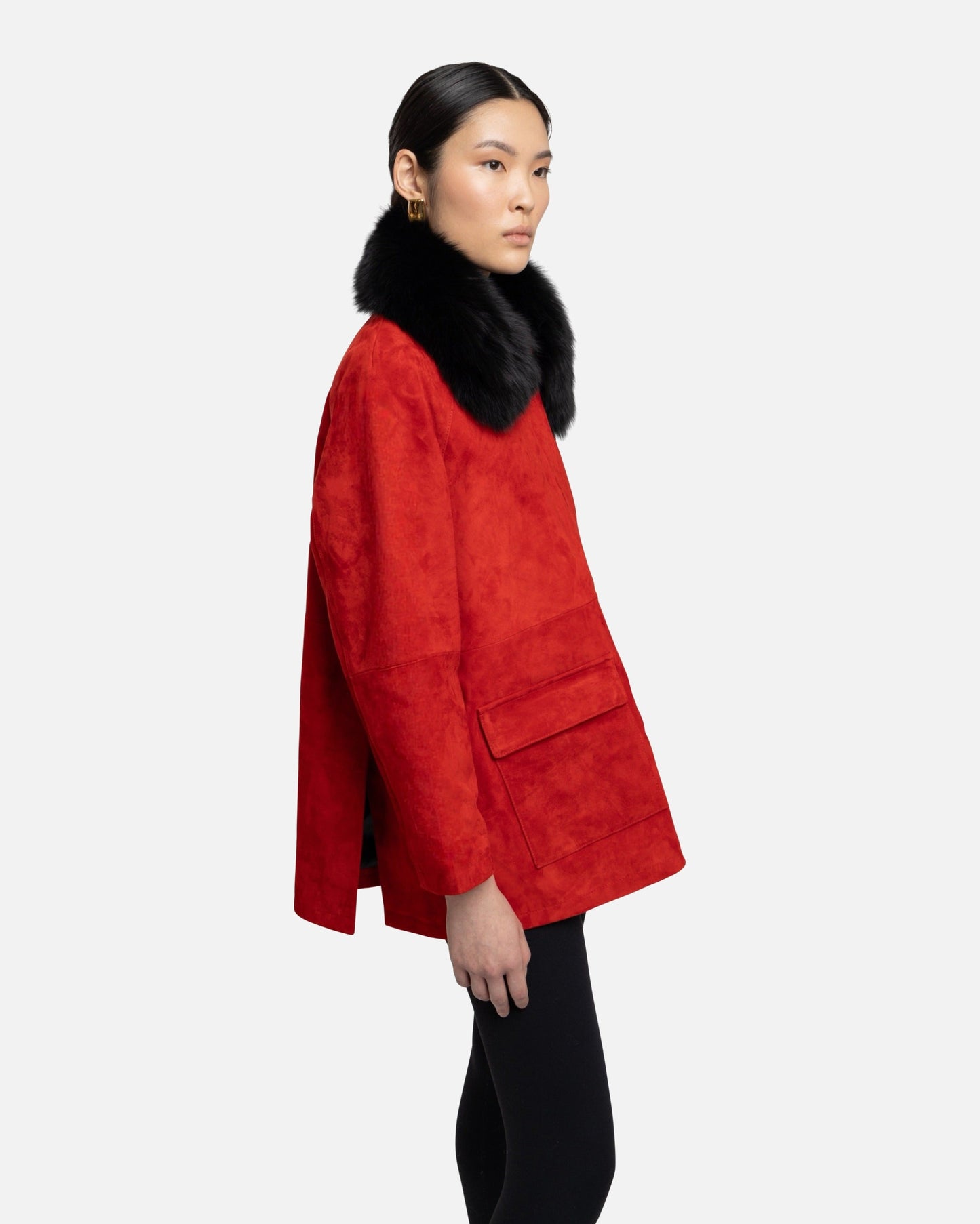Raegan Suede Field Jacket