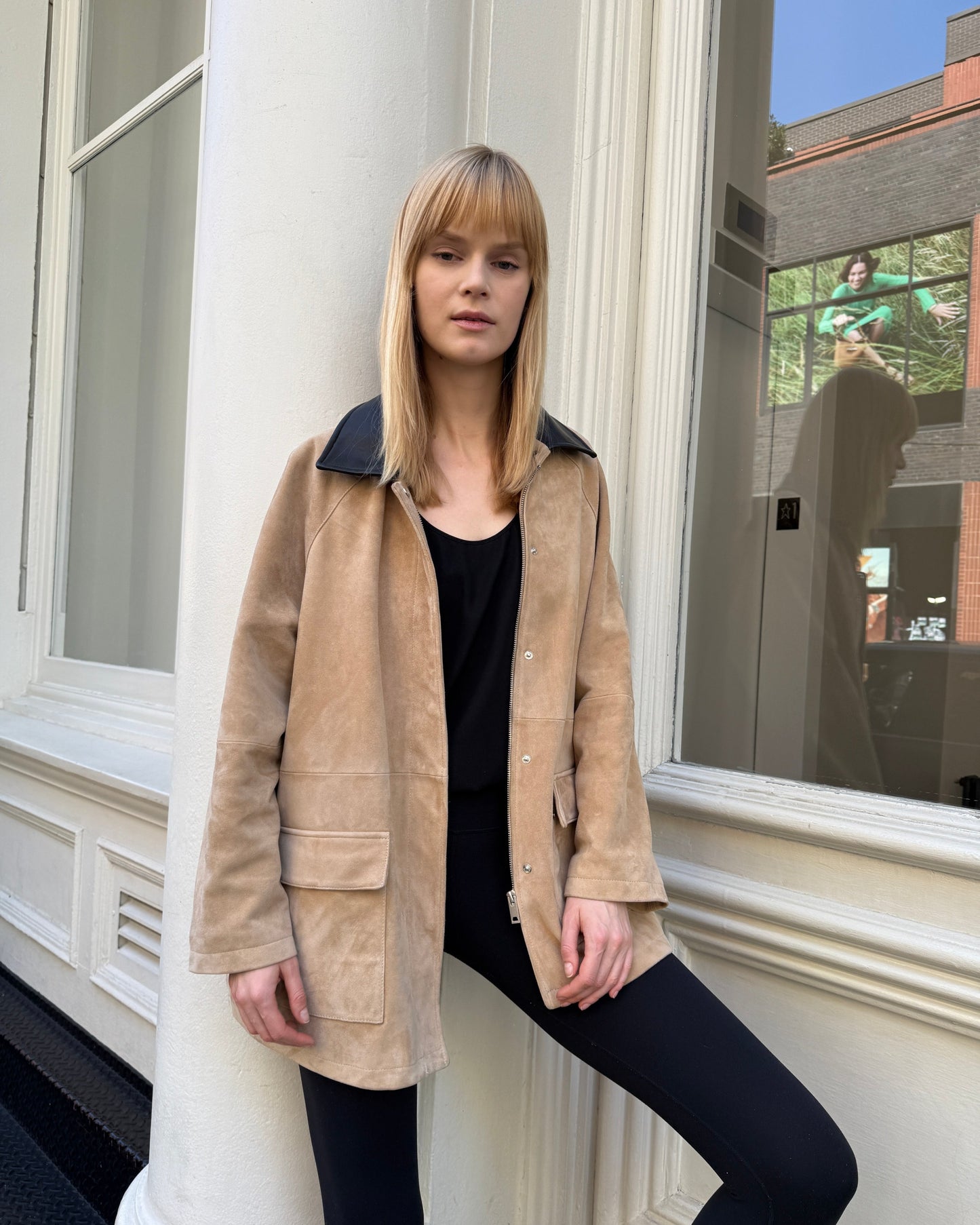 Raegan Suede Field Jacket