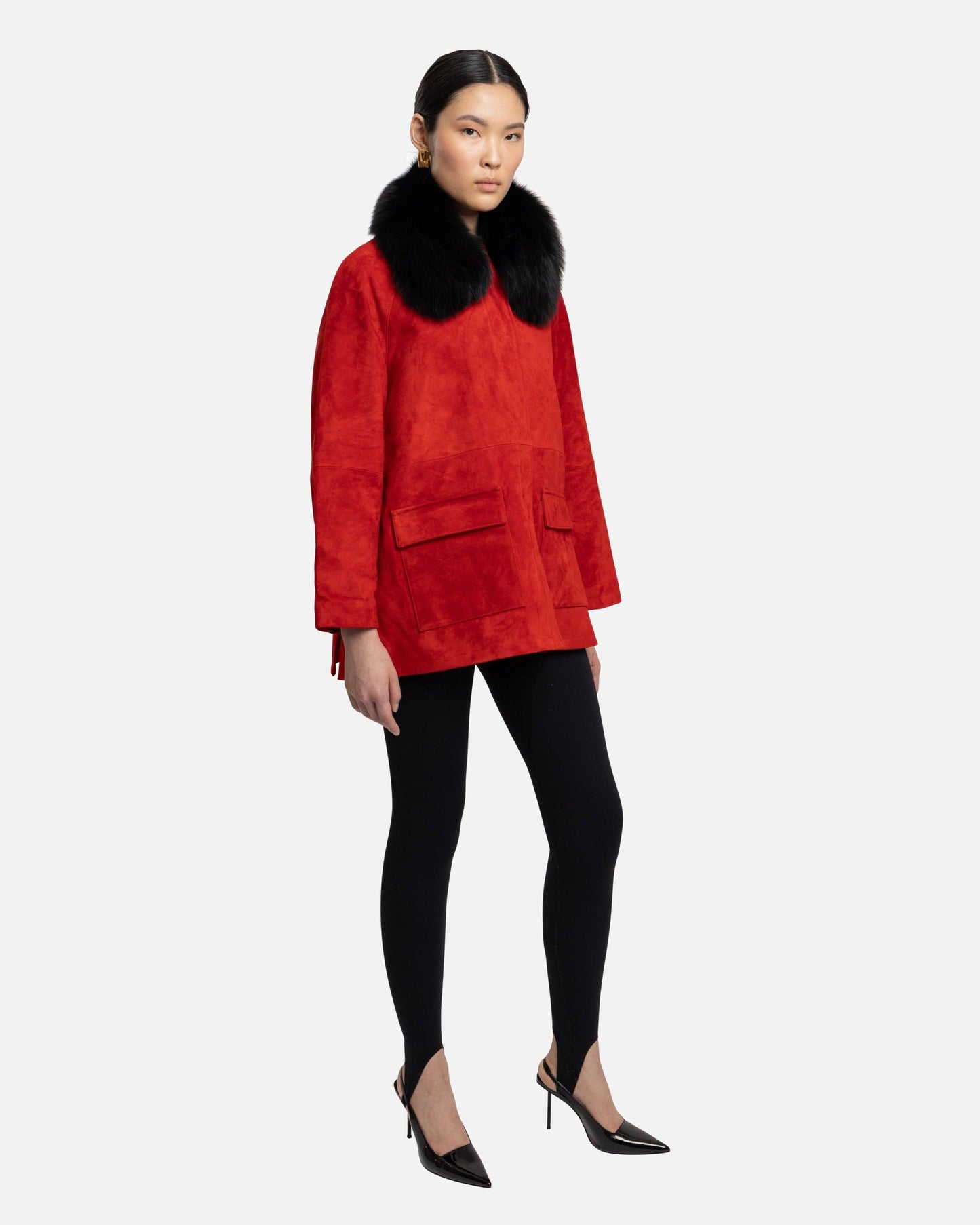Raegan Suede Field Jacket