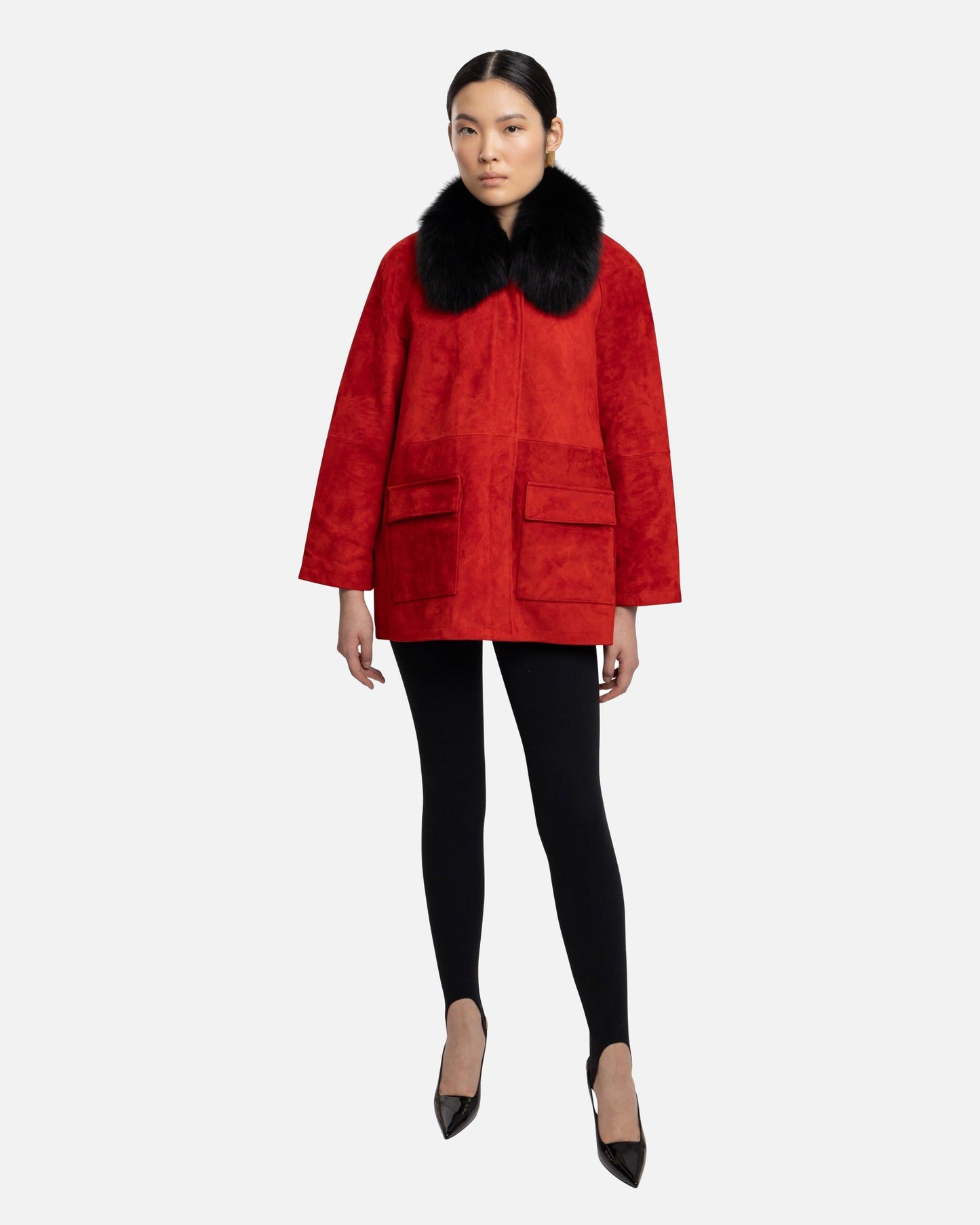 Raegan Suede Field Jacket