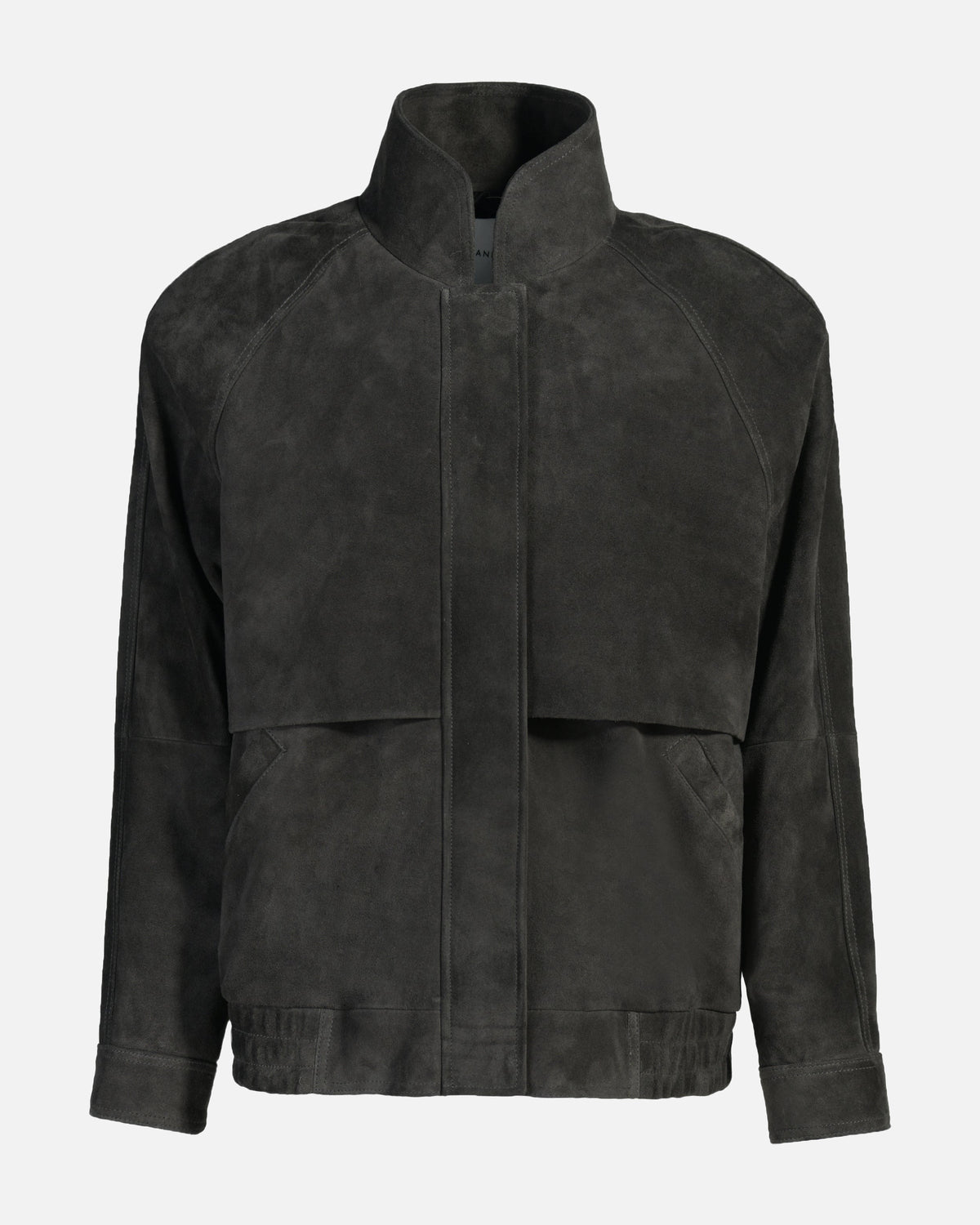 Remy Suede Bomber Jacket