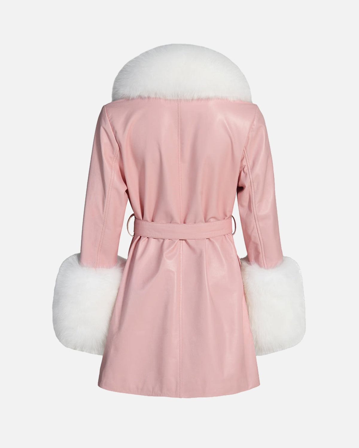 Roxy Leather Shearling Coat
