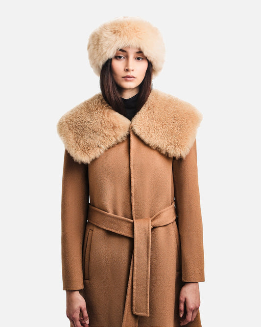 Sloane Cashmere Shearling Coat
