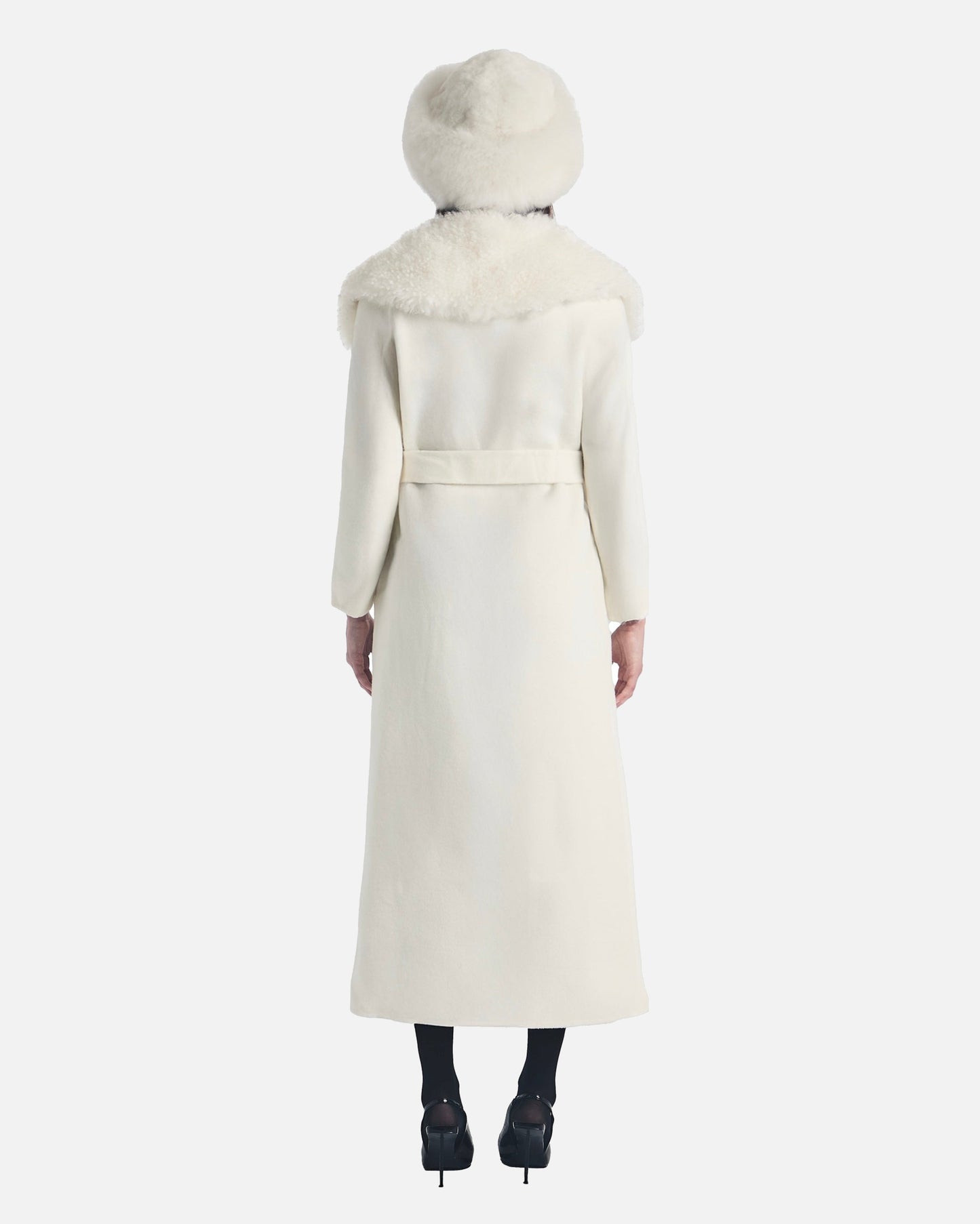 Sloane Cashmere Shearling Coat
