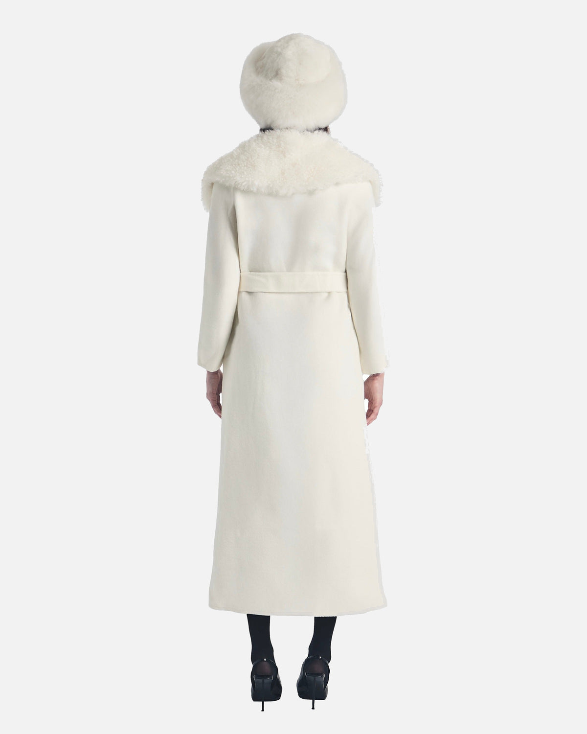 Sloane Cashmere Shearling Coat