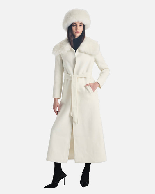 Sloane Cashmere Shearling Coat