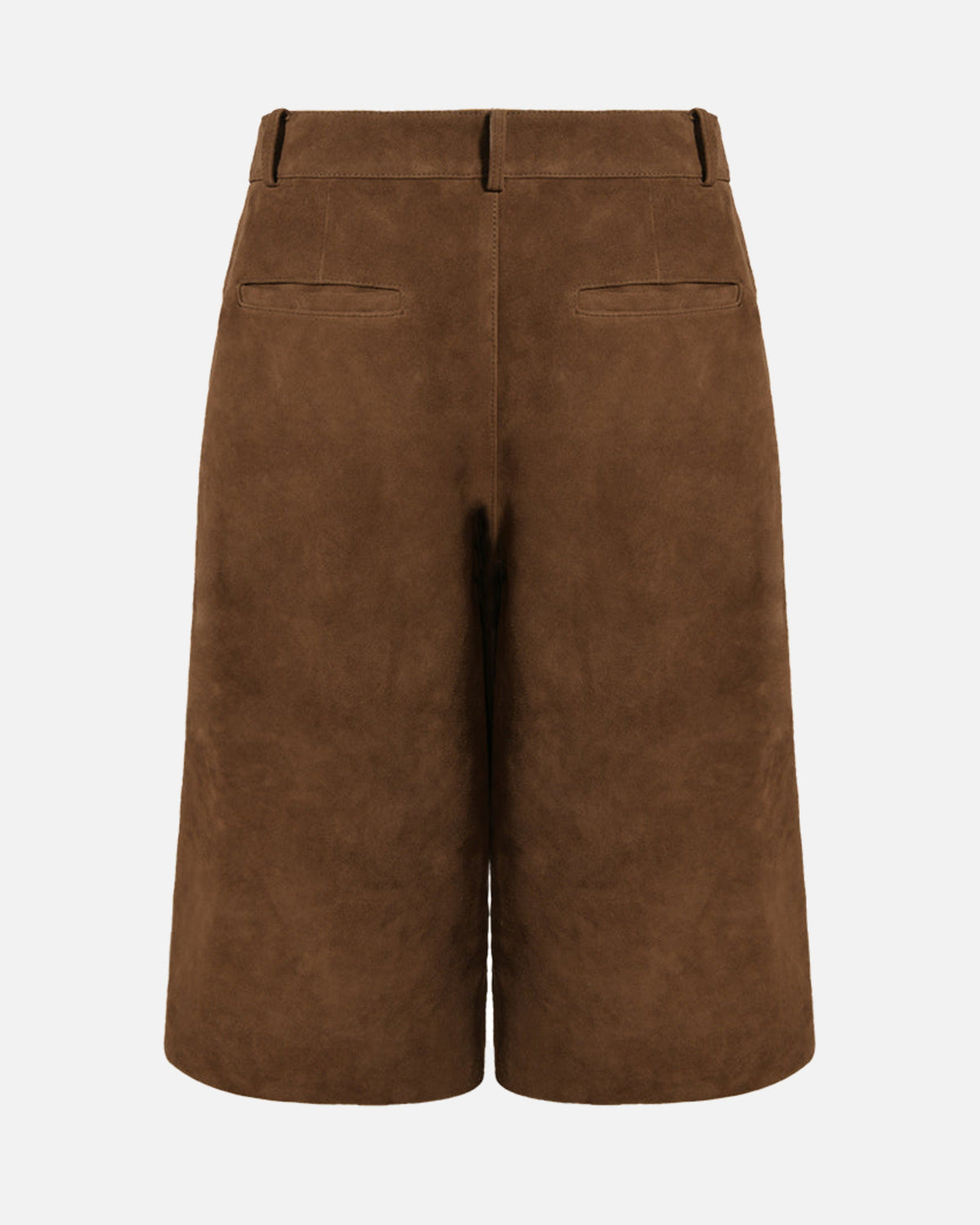 Tabitha Bermuda Suede Shorts