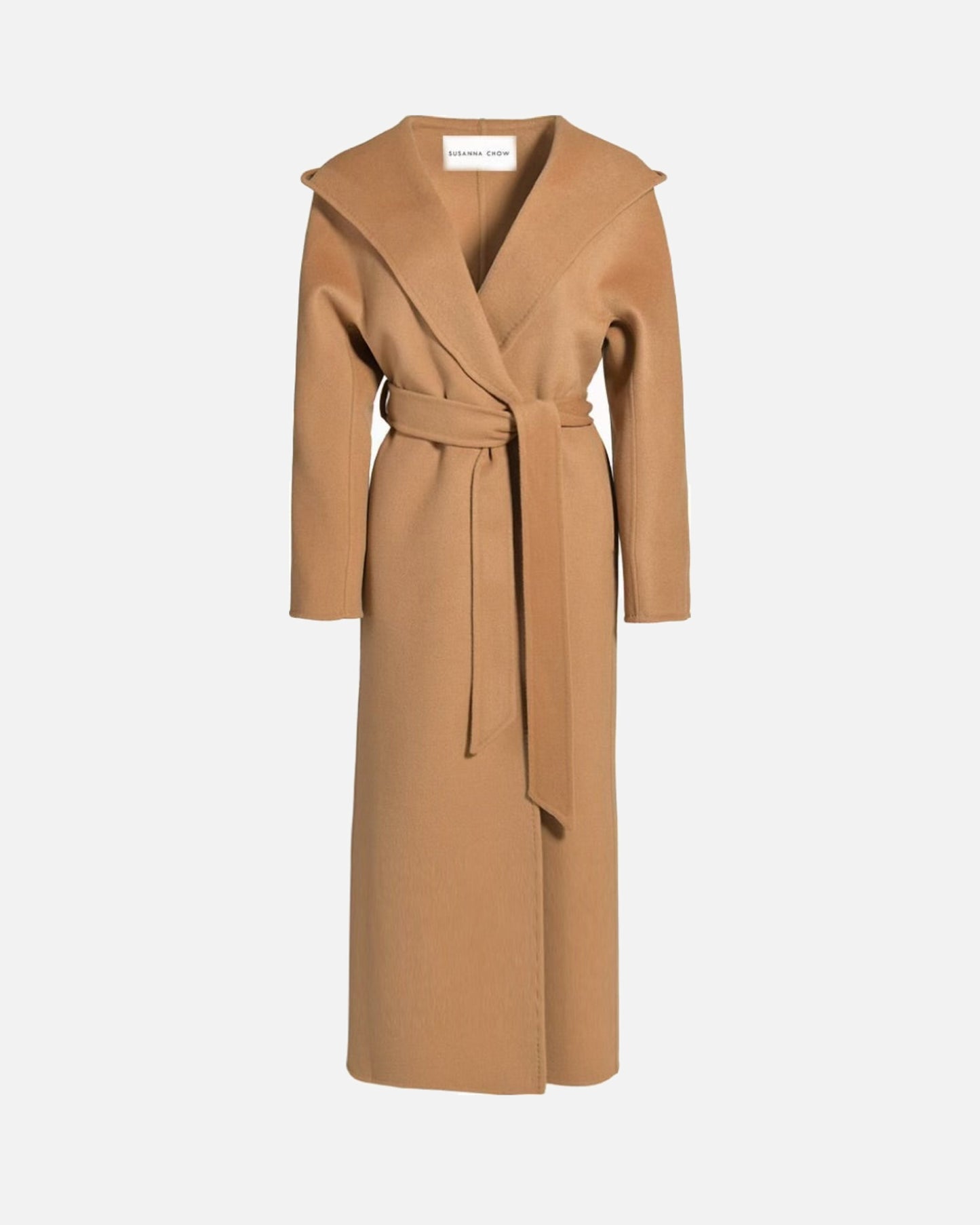 Taryn Cashmere Hooded Coat