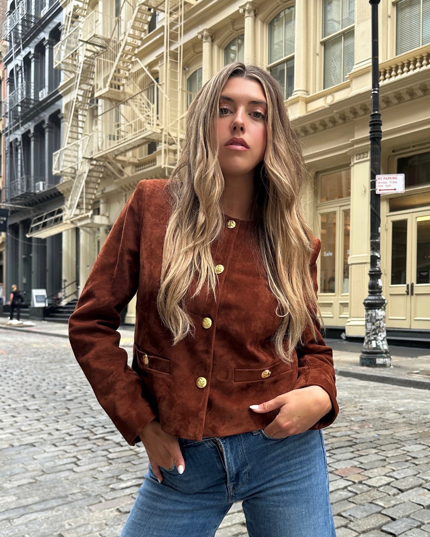 Tessa Suede Jacket