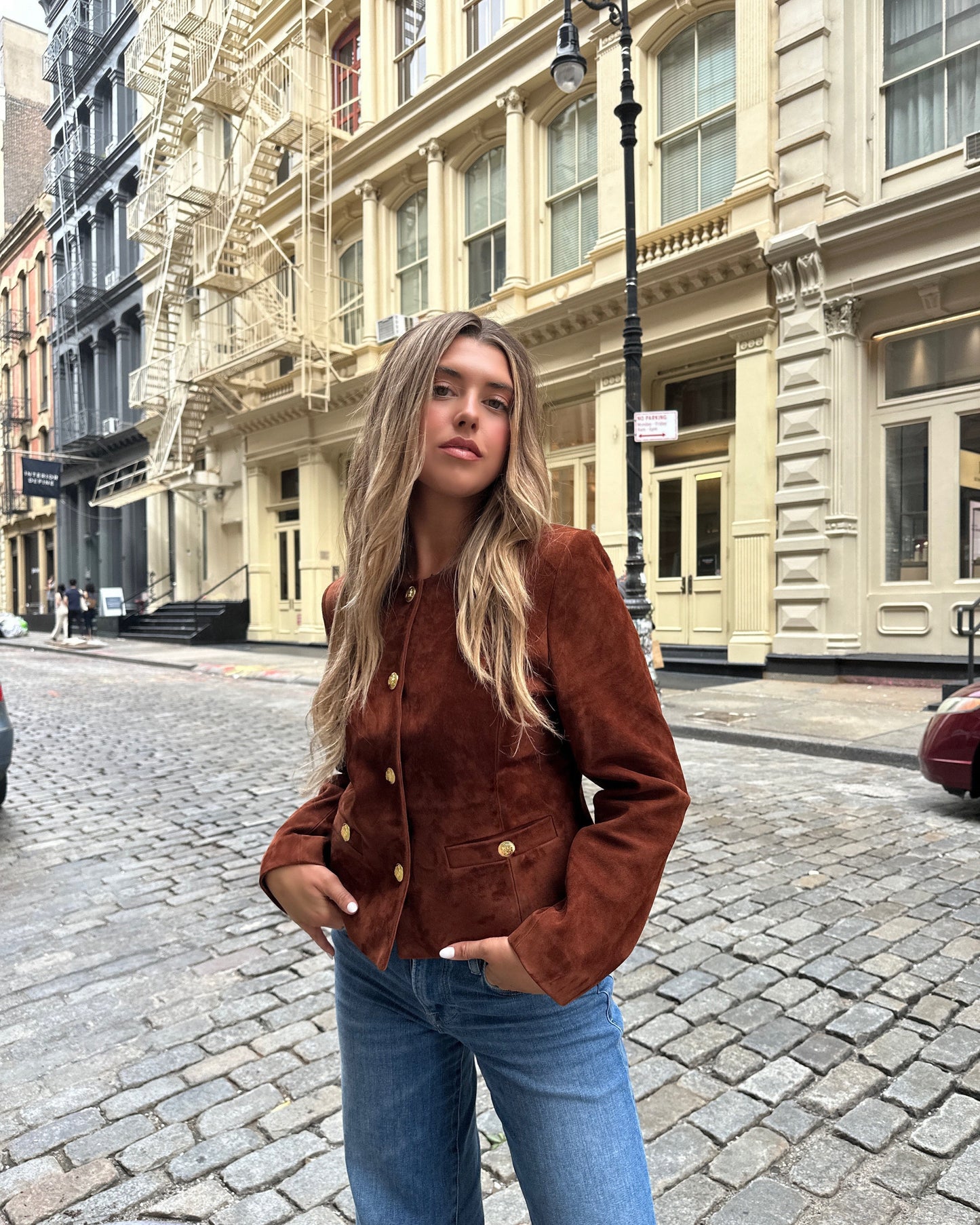Tessa Suede Jacket