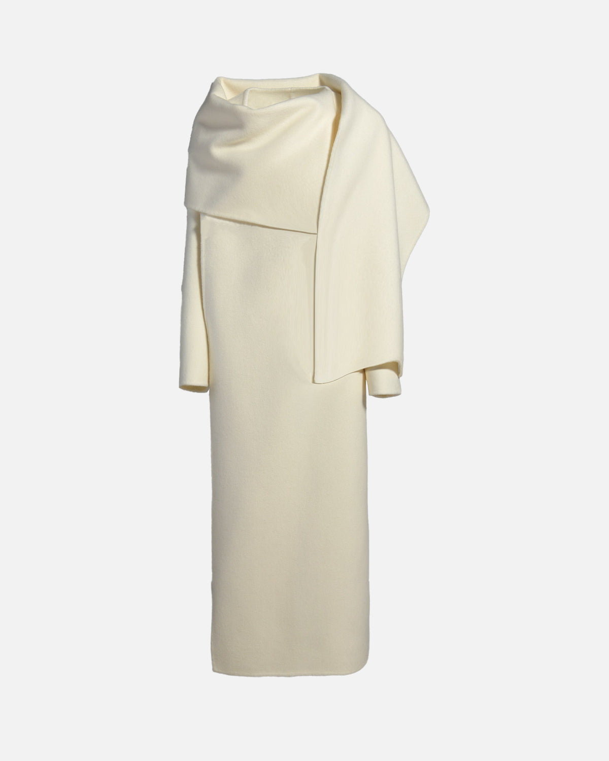 Uma Asymmetric Cashmere Coat