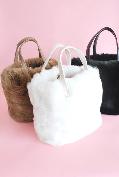 Elise Fur Tote