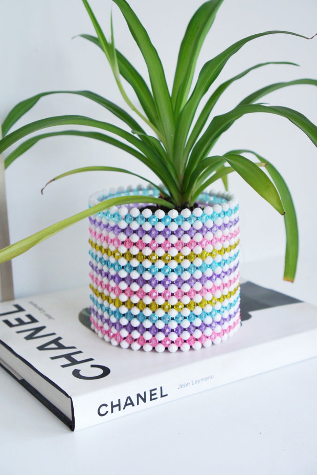 Molly Beaded Pot