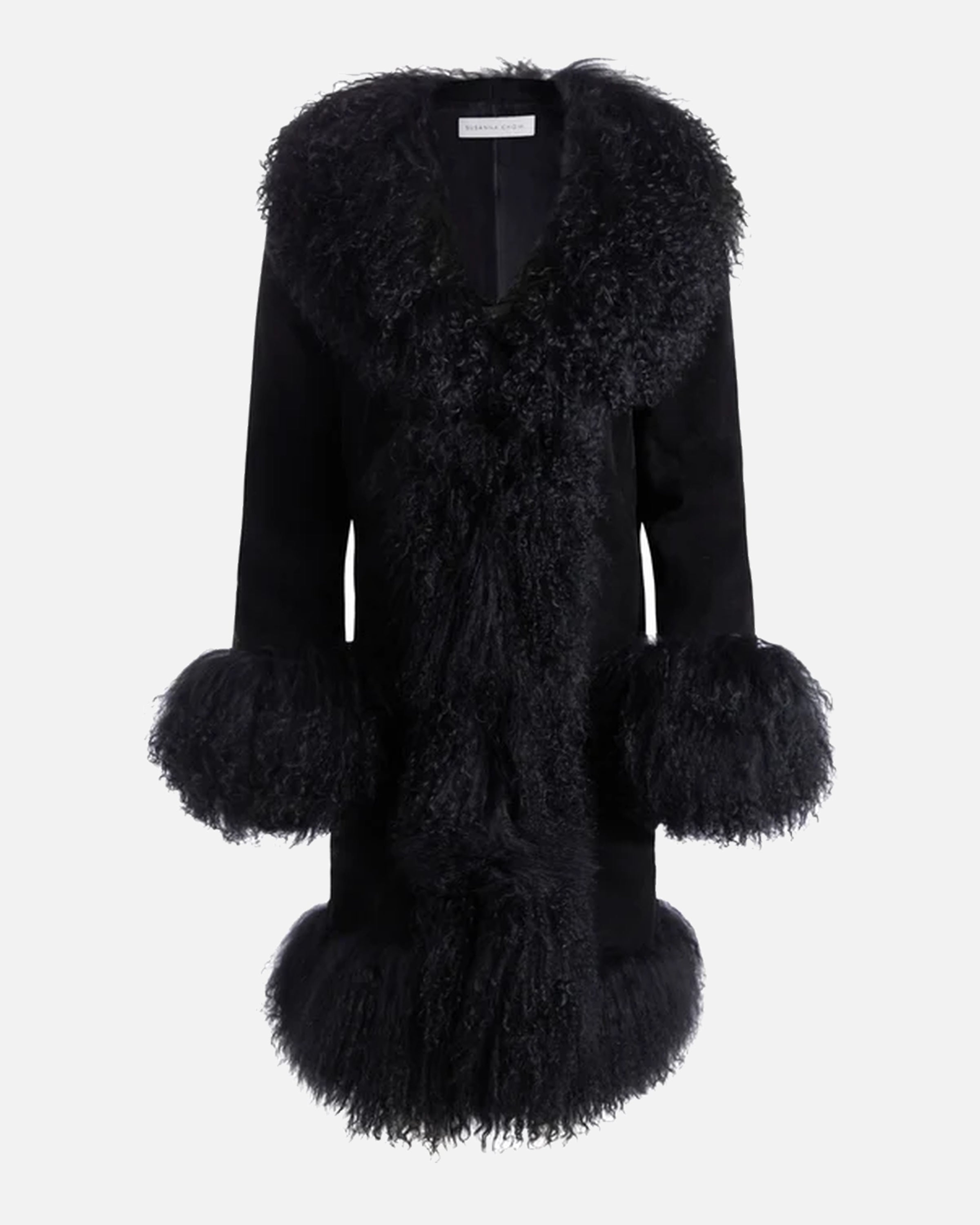 Dorothy Suede Midi Coat